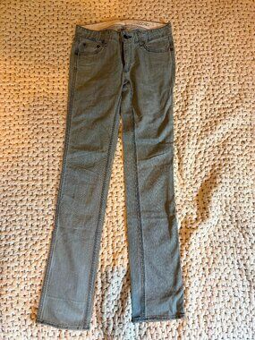 Rag & Bone Jeans Size 27 Slim Straight Leg Blue Denim